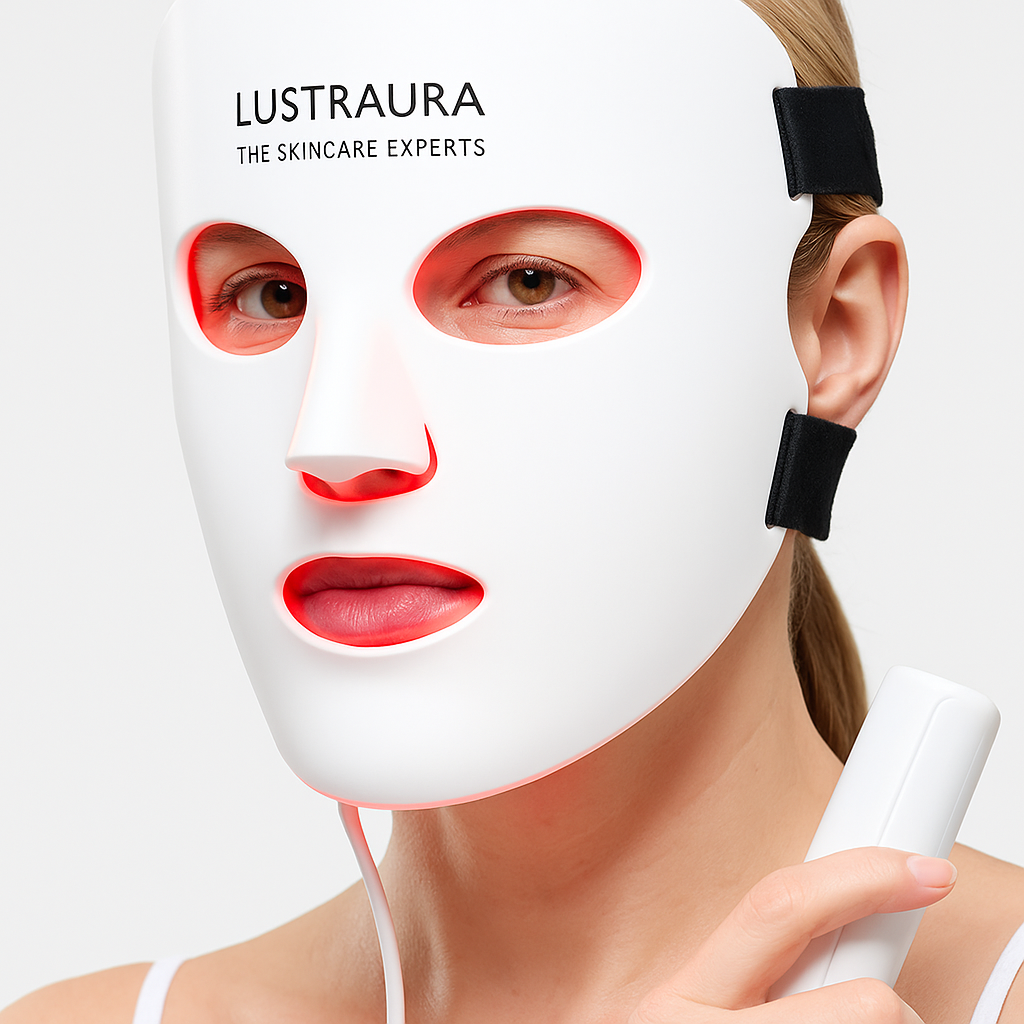 Lustraura CollagenBoost LED Face Mask – Advanced Anti‑Ageing